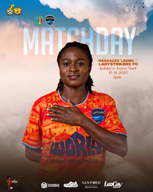 ladystrikers fc vs hasaacas ladies